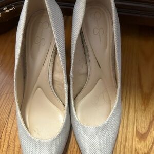 Jessica Simpson Cream Women's Heels